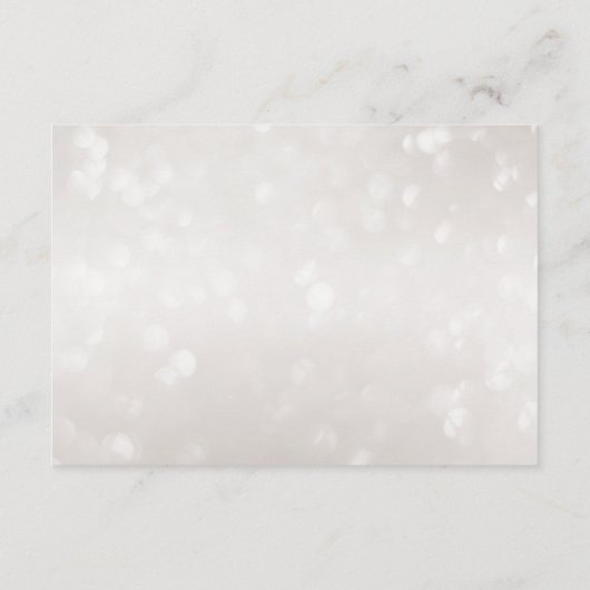 ベビーシャワー睡眠ベビー象おむつラッフル エンクロージャーカード (裏面)