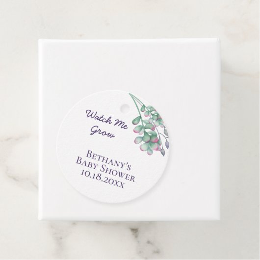 ベビーシャワー私が水色の多肉栽培を見る フェイバータグ (インサイチュ)