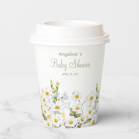 ベビーシャワー紙カップ 紙コップ (裏面)