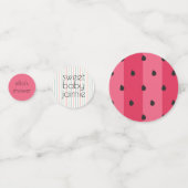 ベビーシャワー紙吹雪スイカピクニック コンフェッティ (正面)