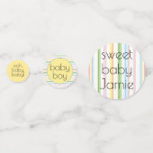 ベビーシャワー紙吹雪フローラピクニック コンフェッティ (正面)