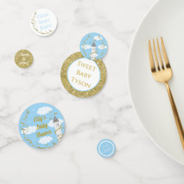 ベビーシャワー紙吹雪城in the Sky コンフェッティ