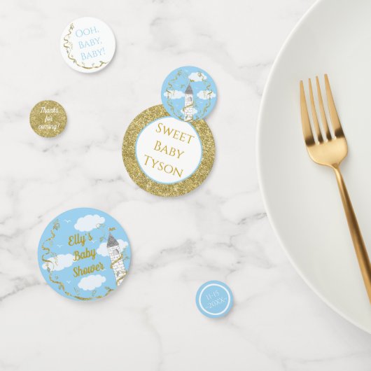 ベビーシャワー紙吹雪城in the Sky コンフェッティ (グループ)