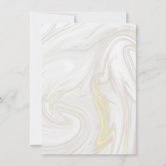 ベビーシャワー詩の春離れの緑 サンキューカード (裏面)