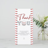 ベビーシャワー野球 サンキューカード (スタンド正面)