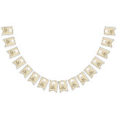 ベビーシャワー金ゴールド/ブラックスターズ、アゲハチョウバナー バンティングフラッグ (全)