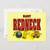 ベビーシャワー インビテーションポストカード (正面/裏面)