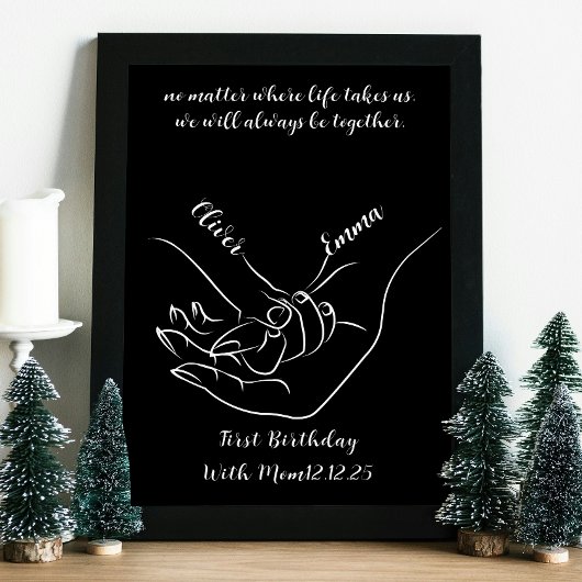 ベビーシャワー ウォールアート