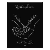 ベビーシャワー ウォールアート (正面)