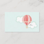 ベビーシャワー エンクロージャーカード (裏面)