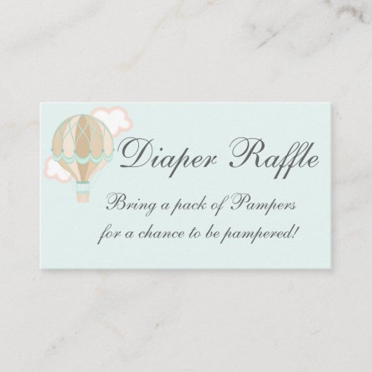 ベビーシャワー エンクロージャーカード (正面)