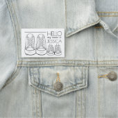 ベビーシャワー《キリスト教》洗礼式や命名式バプテスマ乳児ベビーシッター 名札 (インサイチュ)