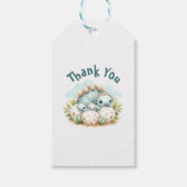 ベビーシャワー ギフトタグ 恐竜 ディノマイト パーティー (正面)