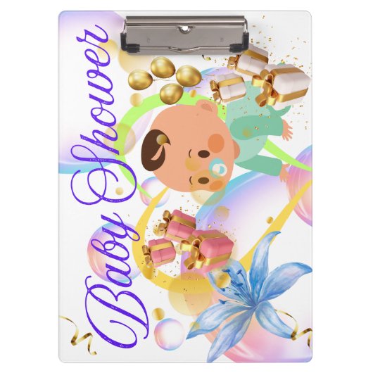 ベビーシャワー クリップボード (正面)