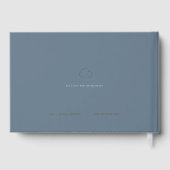 ベビーシャワー ゲストブック - クラウド テーマ (裏面)