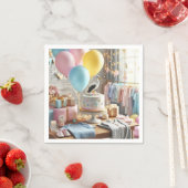 ベビーシャワー スタンダードカクテルナプキン (インサイチュ)