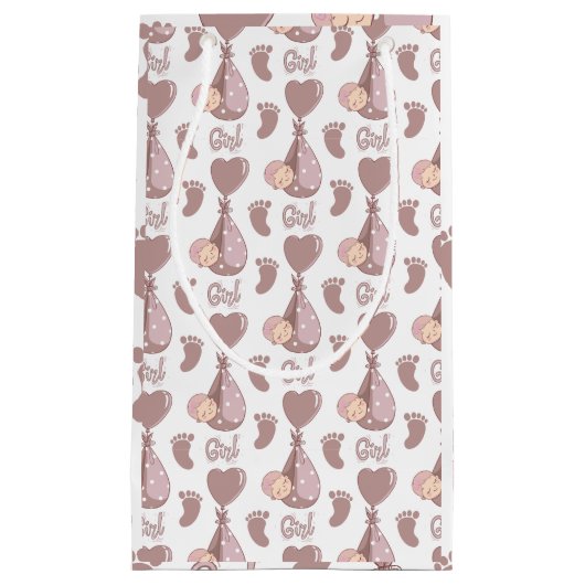 ベビーシャワー スモールペーパーバッグ (正面)