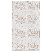 ベビーシャワー スモールペーパーバッグ (裏面)