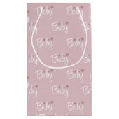 ベビーシャワー スモールペーパーバッグ (裏面)