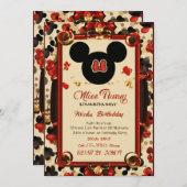 ベビーシャワー・セレブレーション 招待状 (正面/裏面)