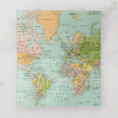 ベビーシャワー-テー多彩マテーブルテント プレイスカード (内部開封)