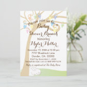 ベビーシャワー パシうさぎ 招待状 (スタンド正面)