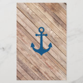 ベビーシャワー ビンゴ 海洋 チラシ (裏面)