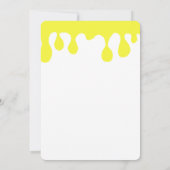 ベビーシャワー、ビー、ママのカードを知ってるか 招待状 (裏面)