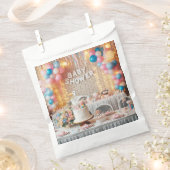 ベビーシャワー フェイバーバッグ (クリップ留めされた状態)