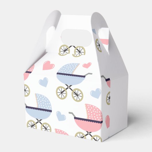 ベビーシャワー フェイバーボックス (正面サイド)