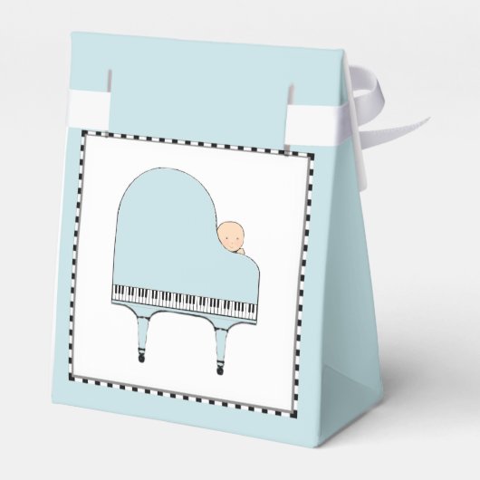 ベビーシャワー フェイバーボックス (裏面サイド)