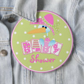 ベビーシャワー@ボタン 缶バッジ (インサイチュ)