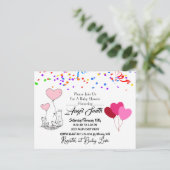 ベビーシャワー ポストカード (スタンド正面)