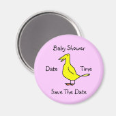 ベビーシャワー – マグネット (正面/裏面)