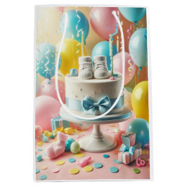 ベビーシャワー ミディアムペーパーバッグ