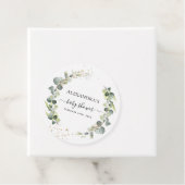 ベビーシャワー　ユーカリグリーン　ボヘミア　ラスティック フェイバータグ (インサイチュ)