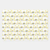 ベビーシャワー ラッピングペーパーシート (正面)