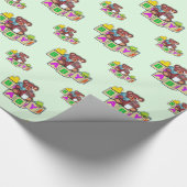 ベビーシャワー ラッピングペーパー (角)