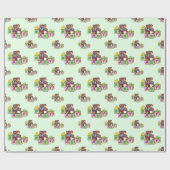 ベビーシャワー ラッピングペーパー (フラット)