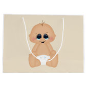 ベビーシャワー ラージペーパーバッグ (裏面)