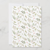 ベビーシャワー ワード スクランブル ゲーム カード (裏面)