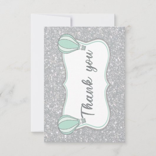 ベビーシャワー 出欠カード (正面)