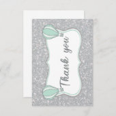 ベビーシャワー 出欠カード (正面/裏面)