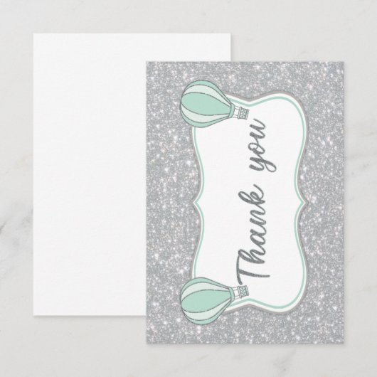 ベビーシャワー 出欠カード (正面/裏面)