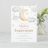 ベビーシャワー 性別発表 ムーン スターズ インビテーション (スタンド正面)