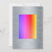 ベビーシャワー 招待状 (裏面)