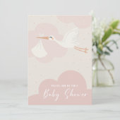 ベビーシャワー 招待状 (スタンド正面)