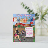 ベビーシャワー 招待状 (スタンド正面)