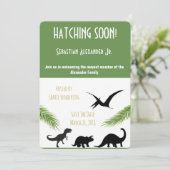 ベビーシャワー 招待状 (スタンド正面)