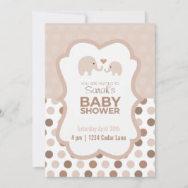 ベビーシャワー 招待状